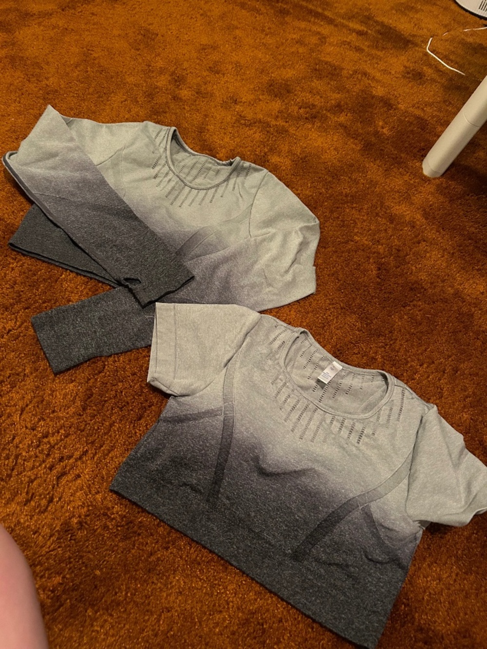 Gym crop top set